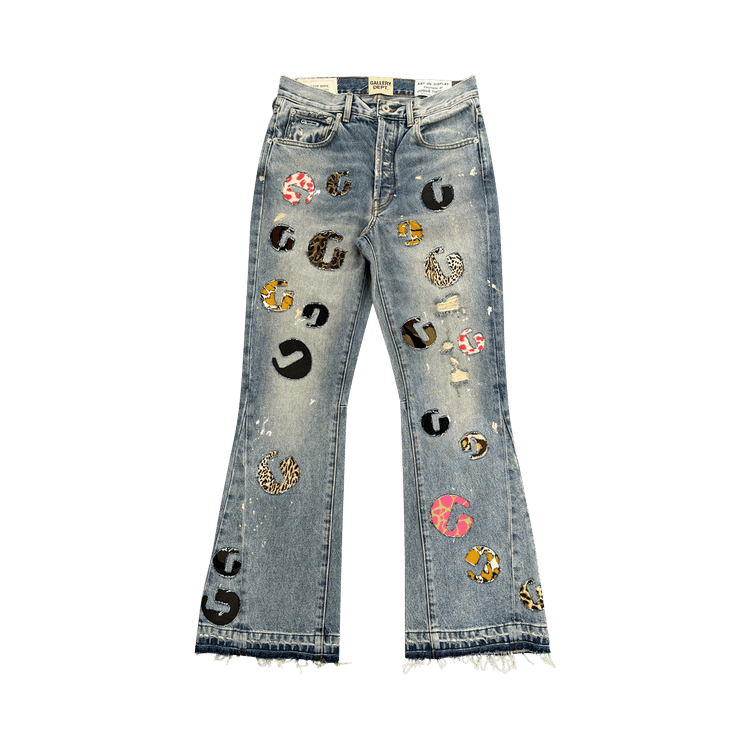 Gallery Dept. G Time La Flare Jeans "Medium Wash Indigo"