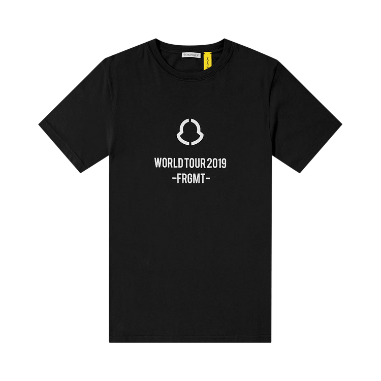 Moncler Genius x Fragment World Tour T-Shirt "Black White"