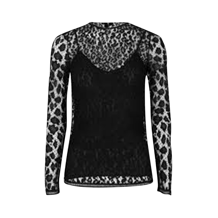 Givenchy Lace Patterned Blouse "Black"