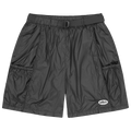 Corteiz Alcatraz Nylon Patch Shorts "Black"