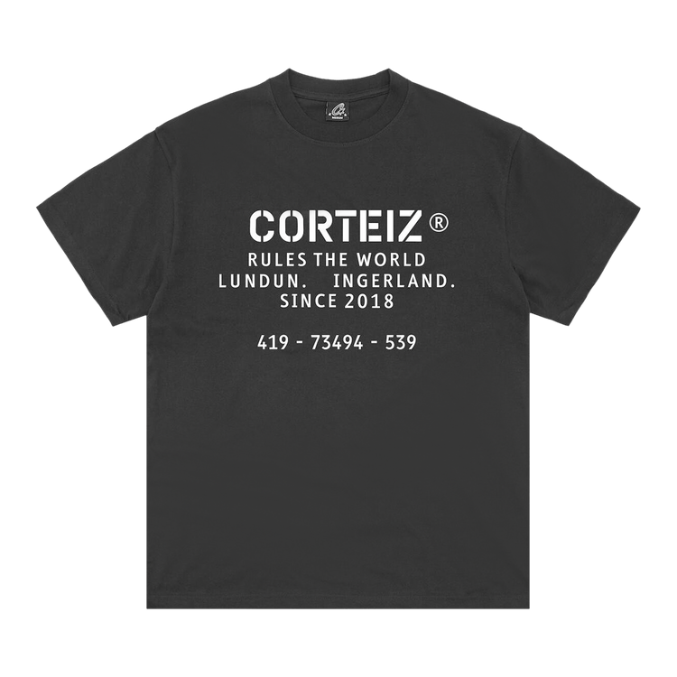 Corteiz OG Stencil Tee "Black"