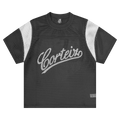 Corteiz Open Mesh Panel Jersey "Black/White"
