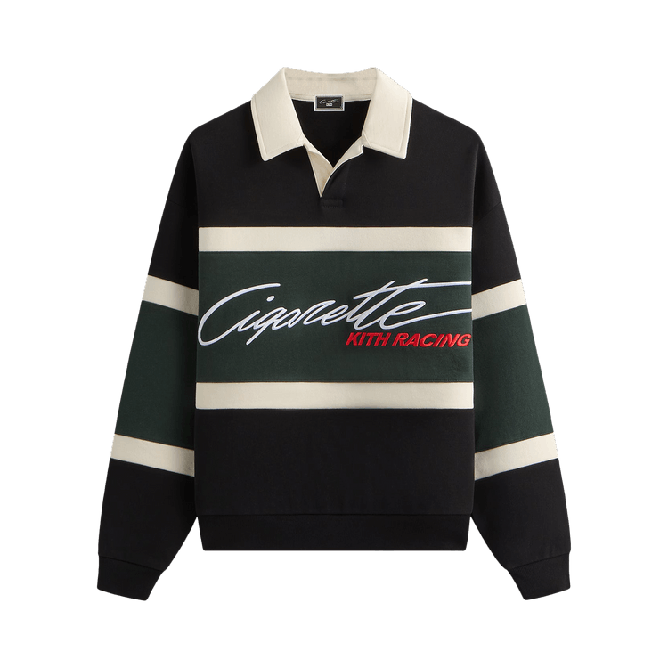 Kith For Cigarette Racing Nelson Rugby "Black"