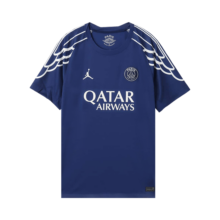 Air Jordan Paris Saint-Germain 2024/25 Stadium Fourth Dri-FIT Football Replica Shirt "Blue Void/Phantom/Phantom"