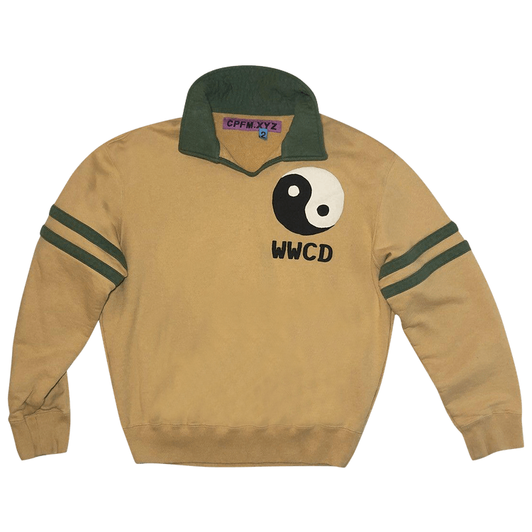 Cactus Plant Flea Market x Human Made WWCD Club Sweatshirt "Yellow"