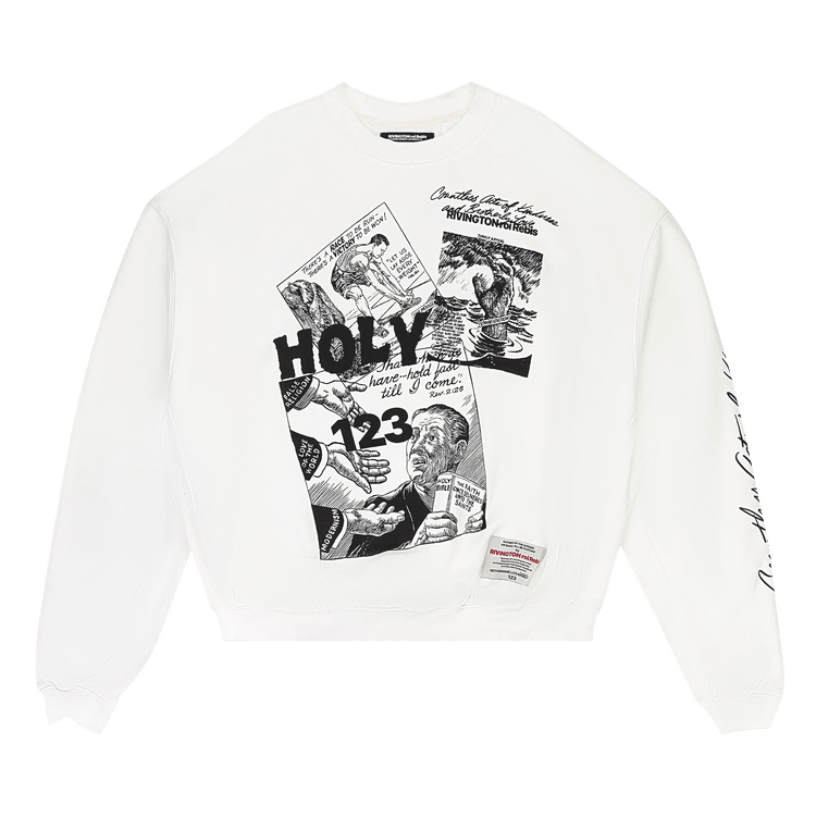 RIVINGTON roi Rebis Countless Acts Crewneck "White"