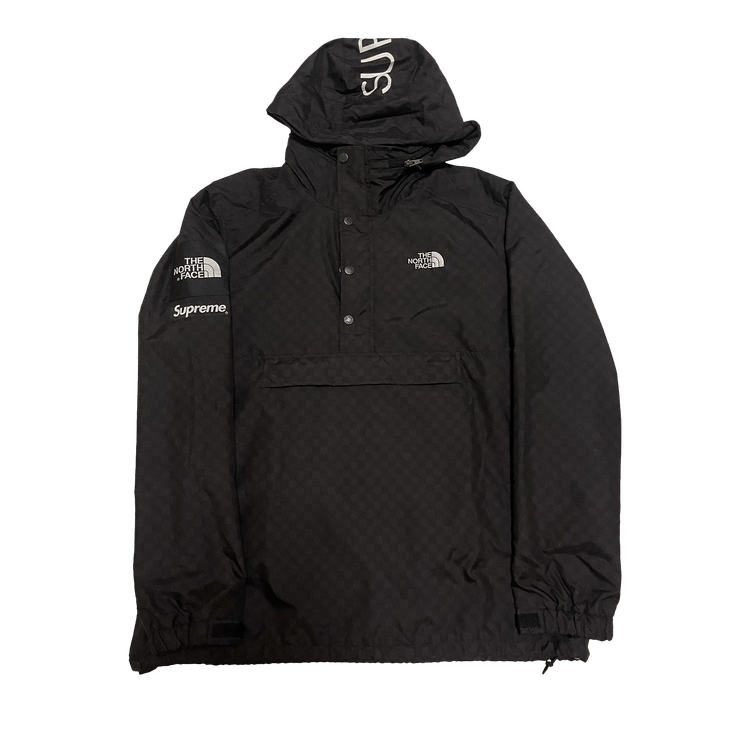 Supreme x The North Face Checkered Pullover Jacket "Black"