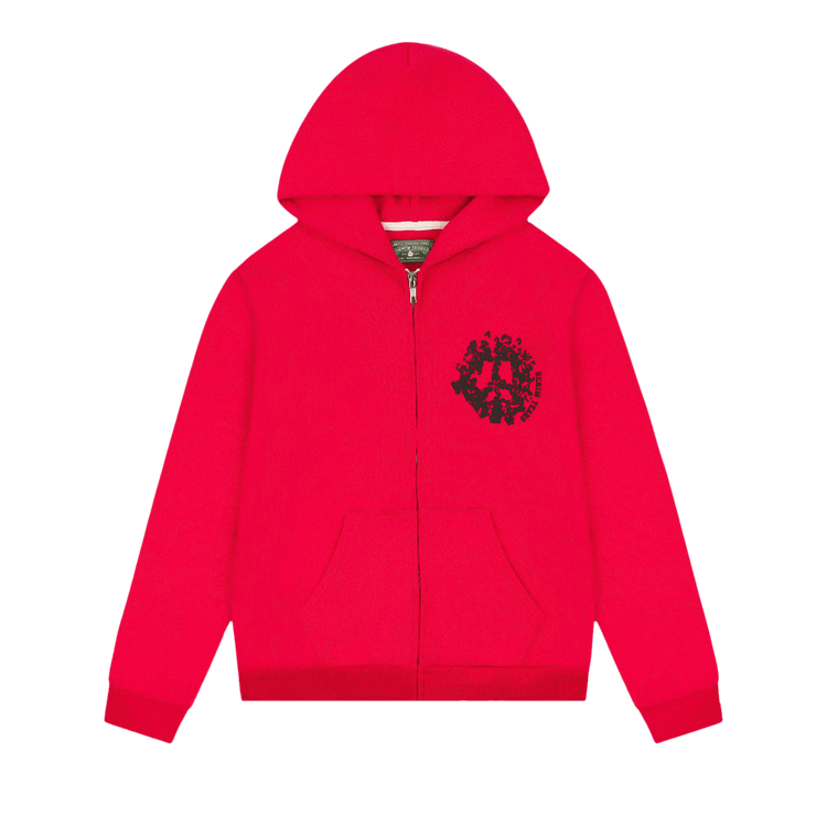 Denim Tears Denim University Zip Hoodie "Red"