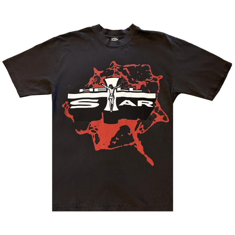 Hellstar Studios Jesus Emblem Tee "Red"
