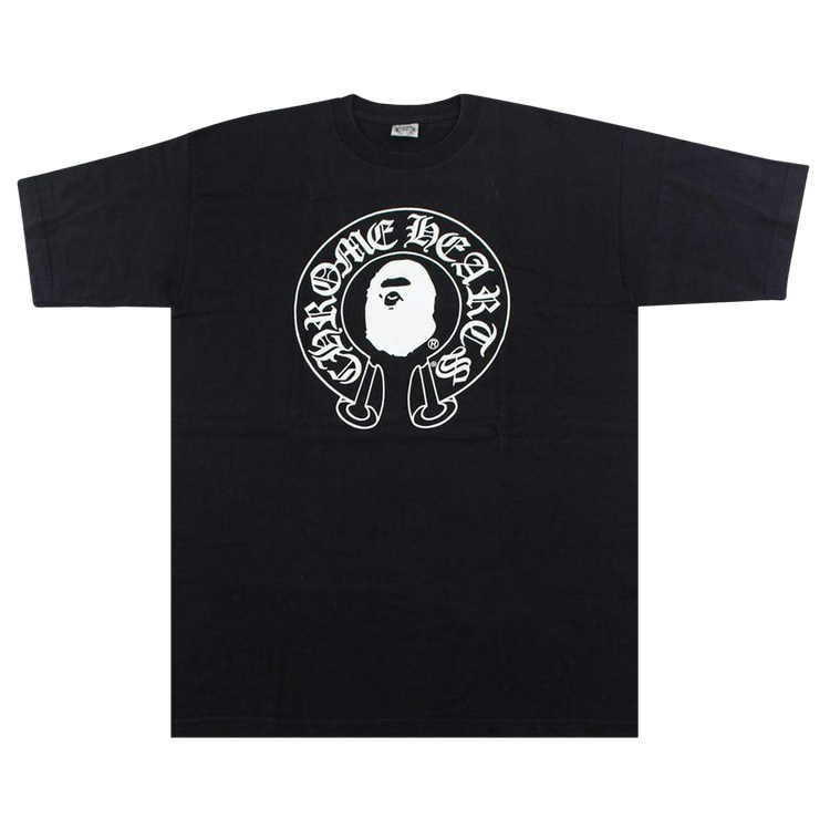 BAPE x Chrome Hearts T-shirt "Black"
