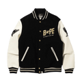 BAPE x OVO Varsity Jacket "Black"