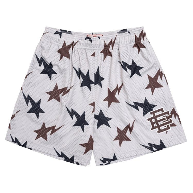 Eric Emanuel x BAPE EE Basic Short "Cream/Brown/Navy"