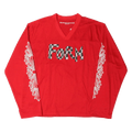 Chrome Hearts x Matty Boy FORM Long-Sleeve Jersey "Red"