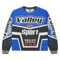 Vale Forever Motocroxxx Long-Sleeve T-Shirt "Blue"