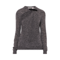 Coperni Buckle Cut-Out Sweater "Grey"