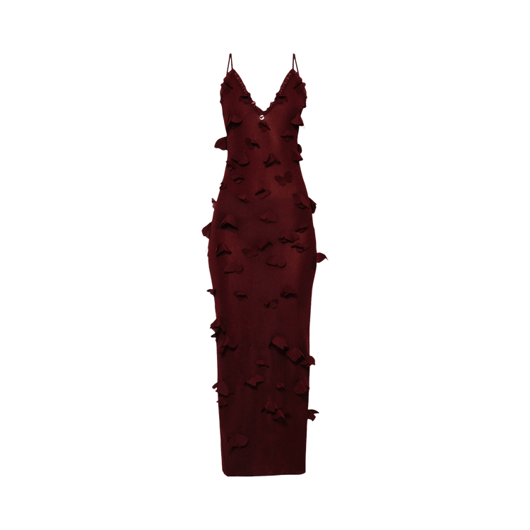 Coperni Butterflies Techno Dress "Red Red"
