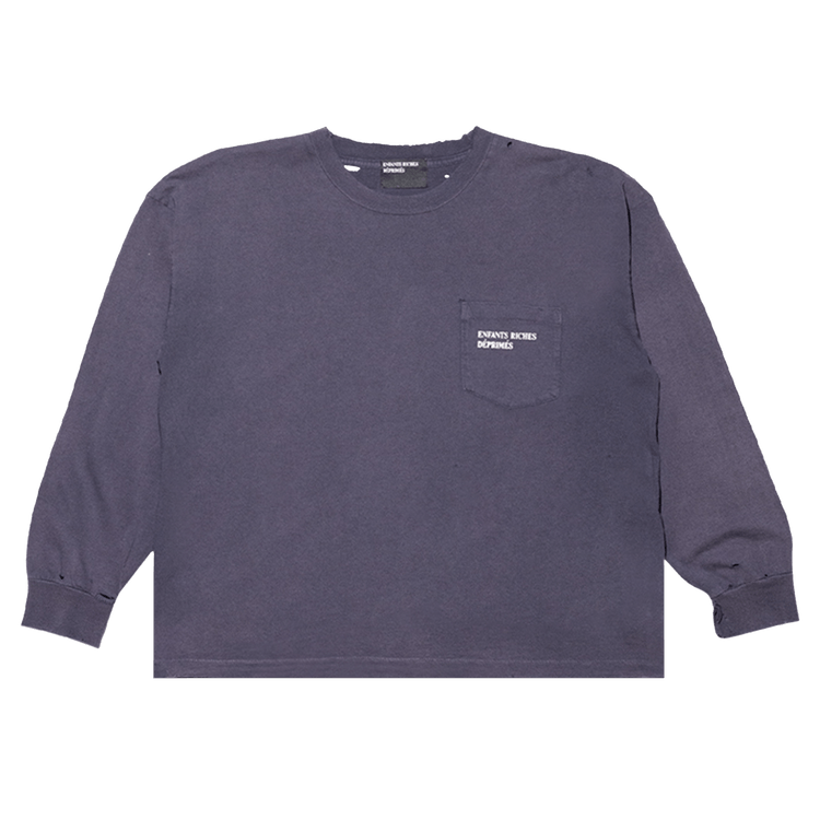 Enfants Riches Déprimés Classic Logo Long-Sleeve T-Shirt "Faded Purple"