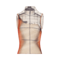 Jean Paul Gaultier Fire Tank Top "Orange/White/Black"