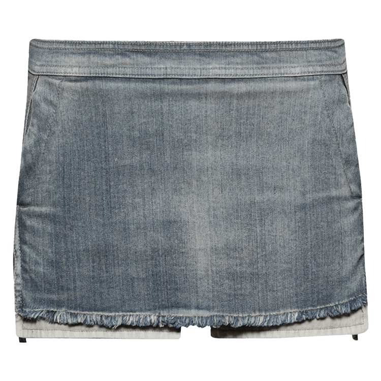 Rick Owens Cutoff Mini Skirt "Dirty Hustler"