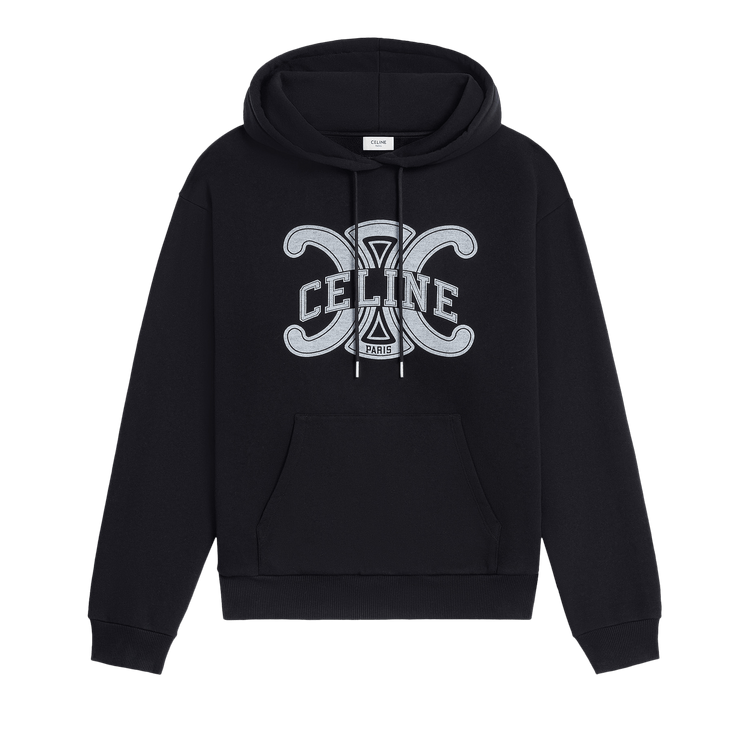CELINE Loose Hoodie "Black/White"