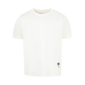 Bottega Veneta Mushroom Embroidered Crewneck T-Shirt "Chalk"