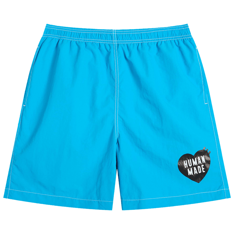Human Made Heart Swim Shorts "Blue"