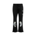 Nahmias Mascot Wide Sweatpants "Worn Black"