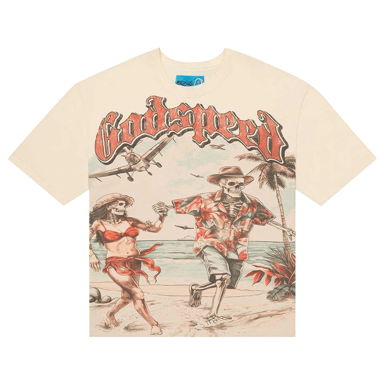 Godspeed Chasing Aloha Tee "Bone"