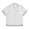 Nike Kobe Pleated Short-Sleeve Basketball Top "White/Black"
