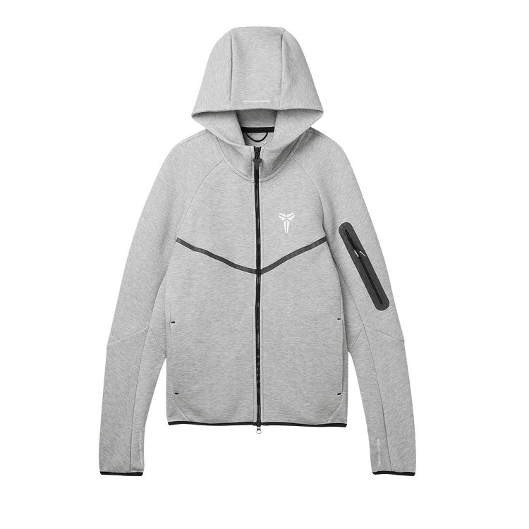 Nike Kobe Tech Fleece Full-Zip Windrunner Jacket "Dark Grey Heather/White"