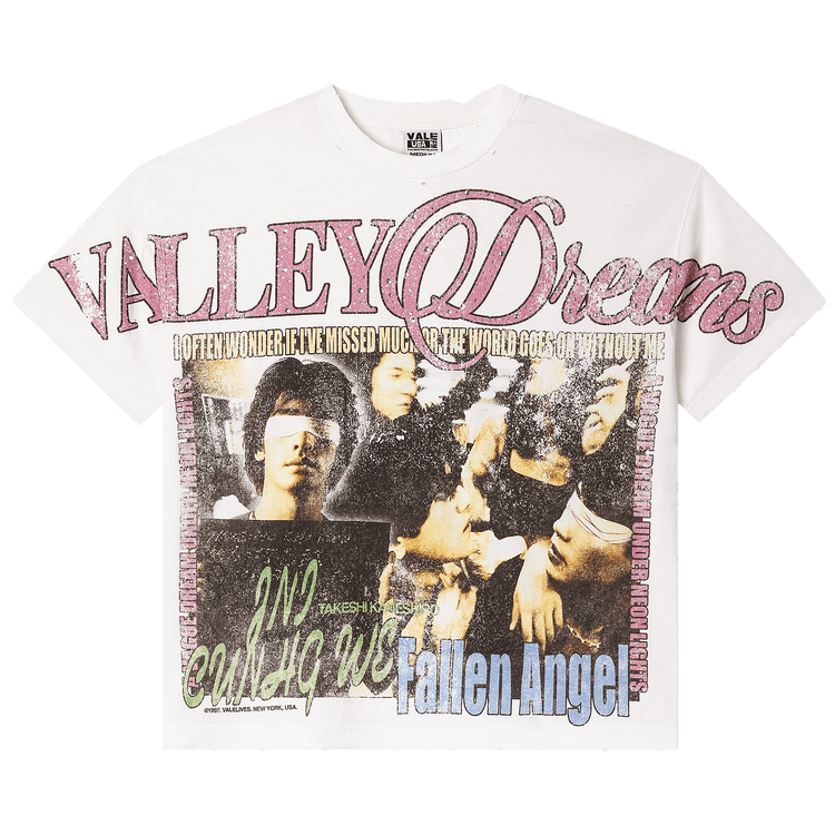 Vale Forever Fallen Bling Tee "White"