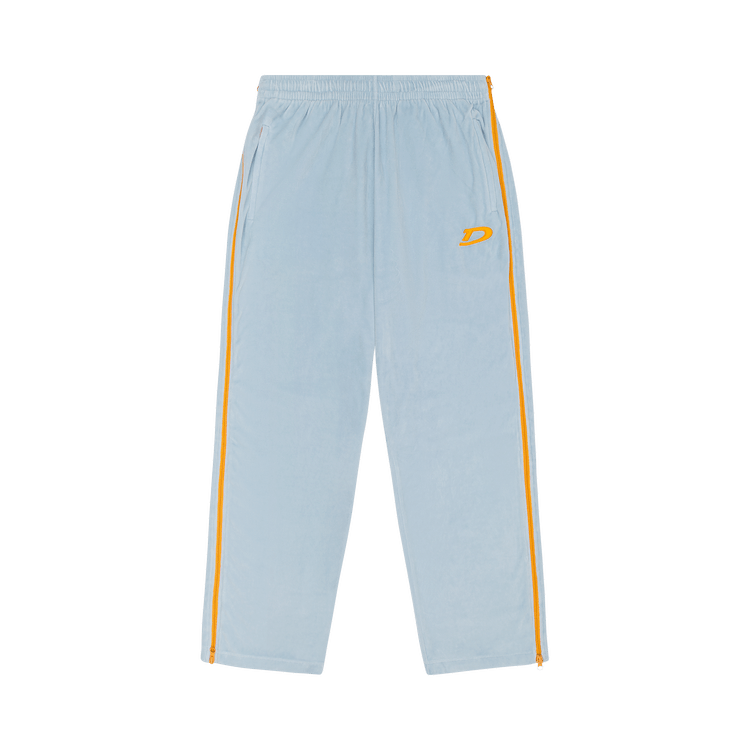 Denim Tears Velour Warmup Track Pants "Light Blue"