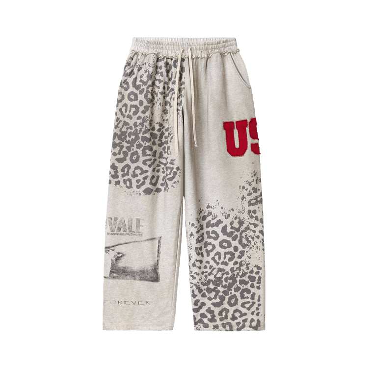 Vale Forever Cheetah Sweats "Grey"
