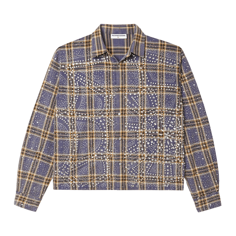Vale Forever Moonlight Flannel "Blue/Yellow"