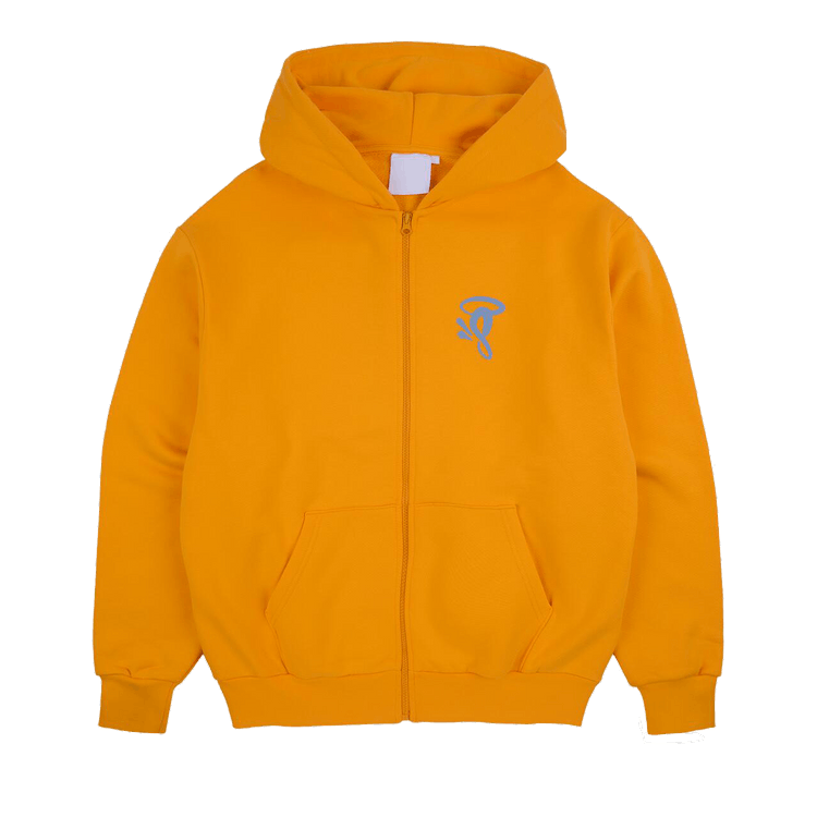 Syna World Syna Circle Zip Hood "Yellow/Blue"