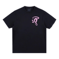 Syna World Halo 'S' Printed Logo Tee 'Black/Pink'