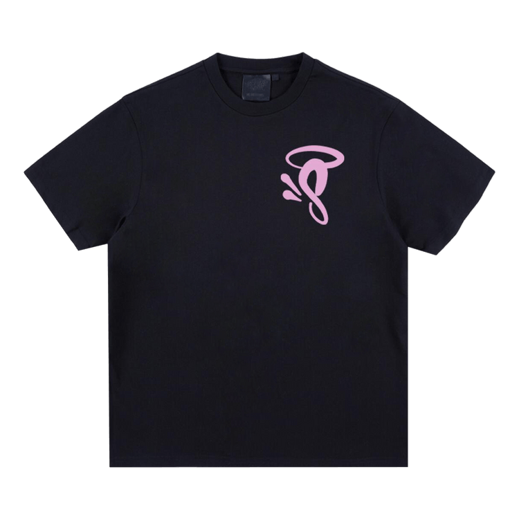 Syna World Halo 'S' Printed Logo Tee 'Black/Pink'