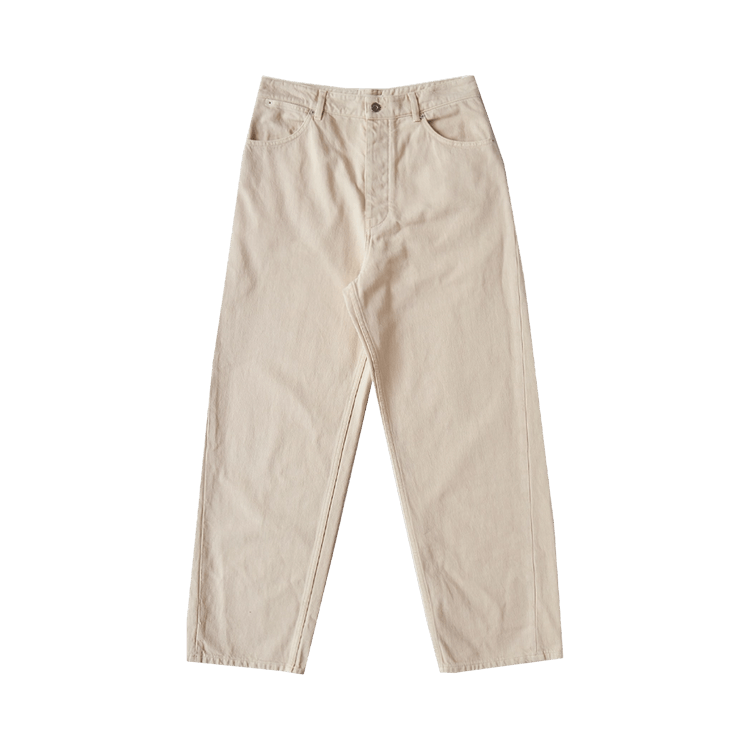 Jil Sander Relaxed Denim Trouser "Oat"