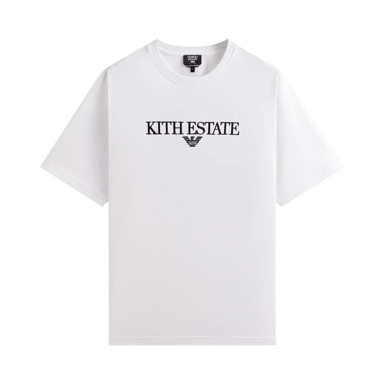 Kith x Giorgio Armani Estate Tee "White"