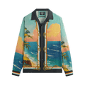 Kith x Giorgio Armani Ornamental Print Long Sleeve Thompson Camp Collar Shirt "Multi"
