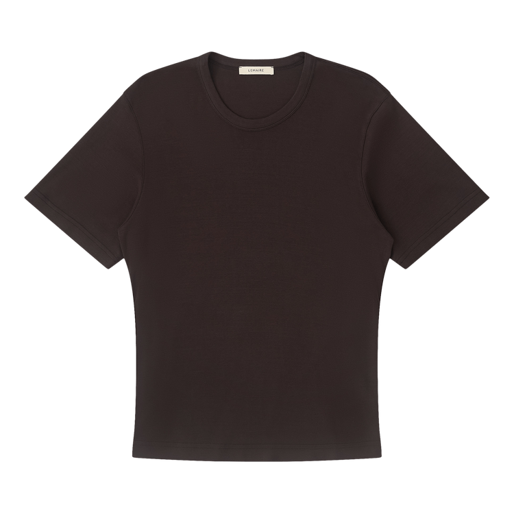 Lemaire Rib T-Shirt "Squid Ink"