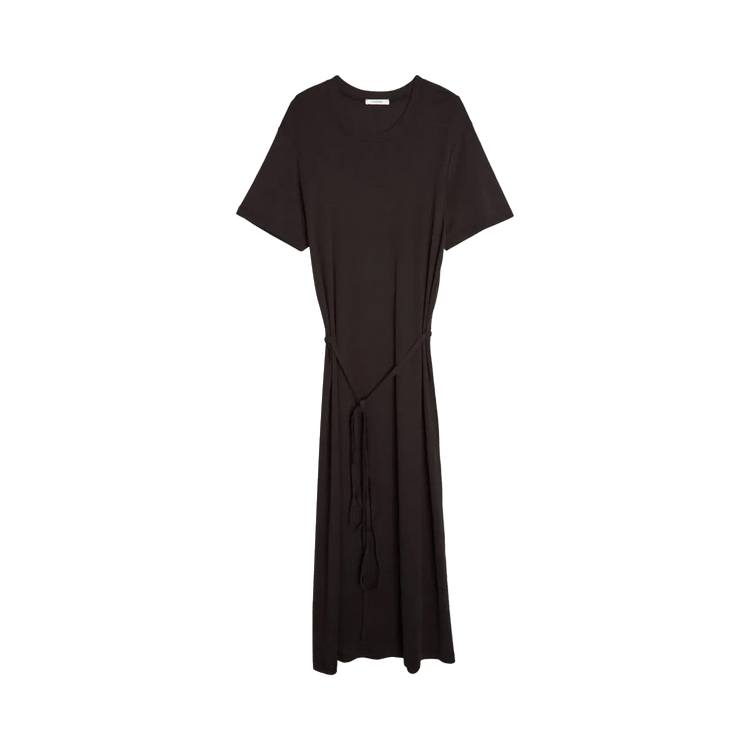 Lemaire Rib Long-Sleeve Top "Squid Ink"
