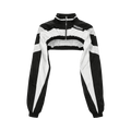 VAQUERA Cropped Windbreaker "Black"