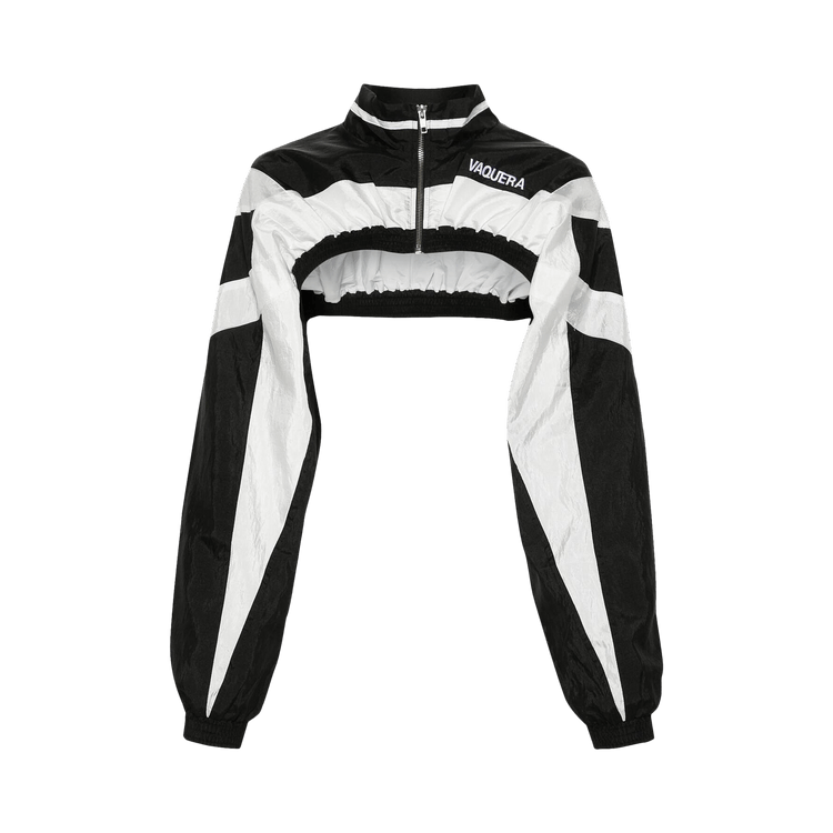 VAQUERA Cropped Windbreaker "Black"
