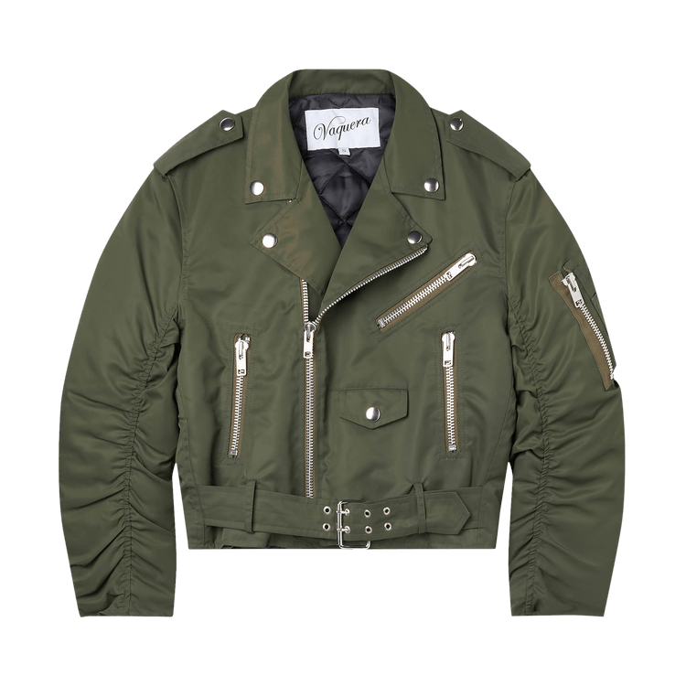 VAQUERA Aviator Moto Jacket "Green"