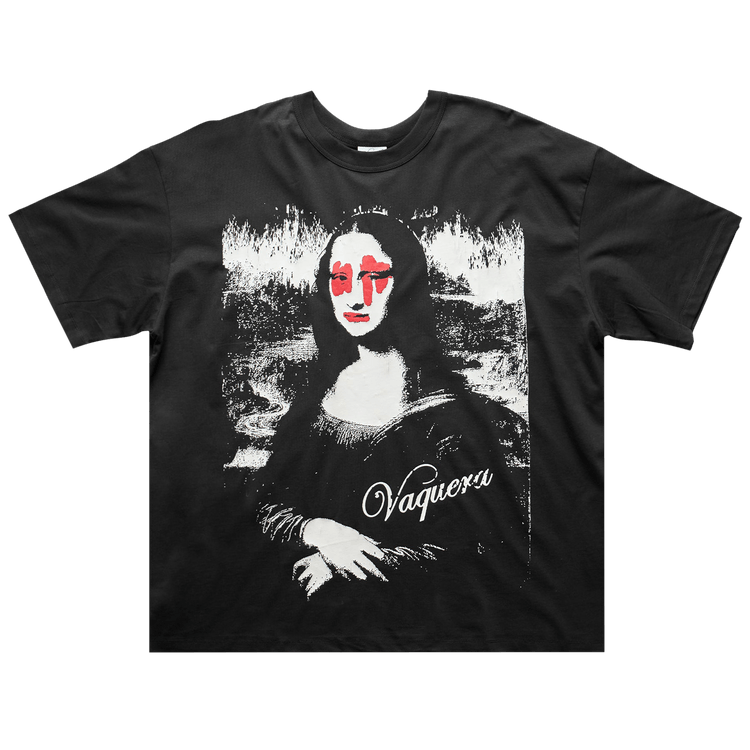VAQUERA Mona Lisa T-Shirt "Black"