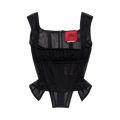 Dilara Findikoglu Femme Vortex Corset Top "Black"