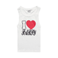 VAQUERA I Love Party Tank Top "White"