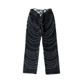 Dilara Findikoglu Dressing For Pleasure Eyelet Laced Jeans "Grey"