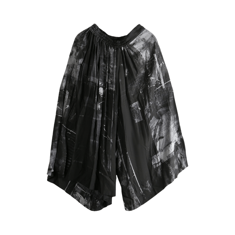 Y's Y-Right-Side Gathered Pants 'Grey'